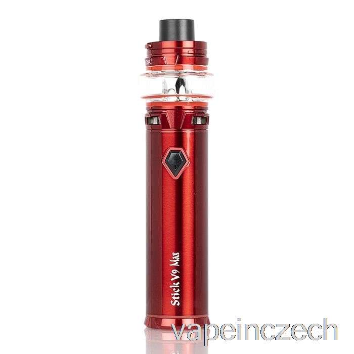 Smok Stick V9 & Stick V9 Max 60w Startovací Sada V9 Max - červený Vape Bez Nikotinu
